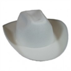 Cowboy hoed vilt wit